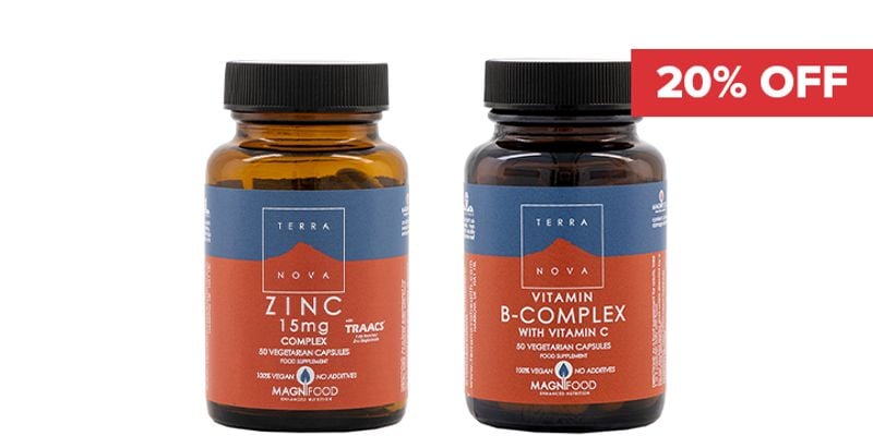 20% Off Terranova B-Complex with Vitamin C & Zinc Complex Cover Image